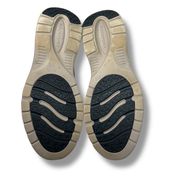 Rockport ProWalker City Men's 10.5 Brown Leather Loafers Slip-On Comfort Shoes - Picture 9 of 10